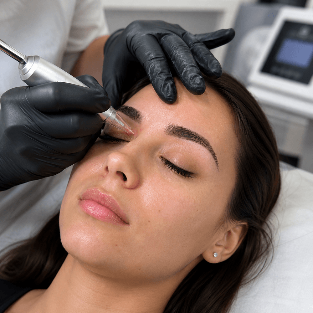 Microblading (PMU)  A precise removal treatment designed to correct or fade previous permanent makeup, restoring a more natural and balanced appearance.  Explore Now